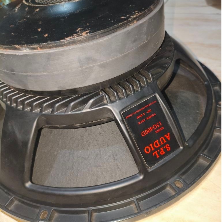 speaker spl audio 15G400D 15 inch double magnet