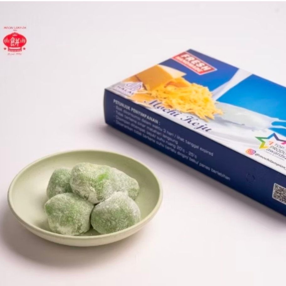 Mochi Kaswari Lampion Sukabumi Isi Keju 15 Butir
