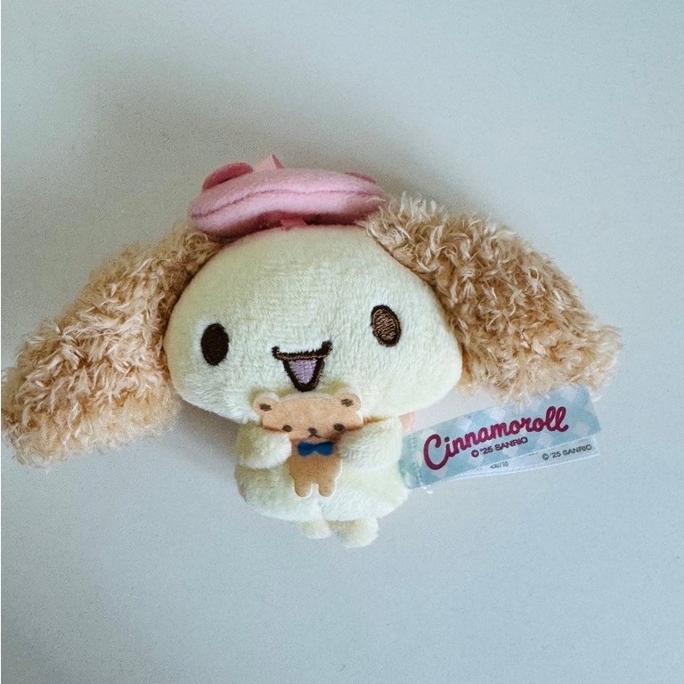 [READY STOCK] Sanrio JAPAN Chiffon Cinnamoroll Fluffy Teddy Bear Series Blind Box