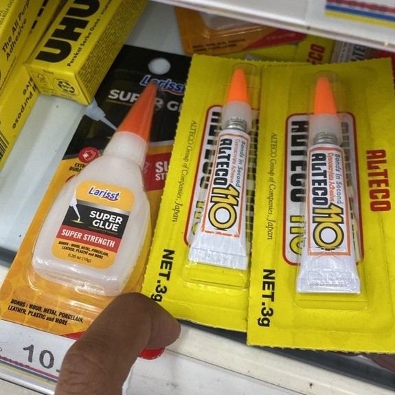 Lem Super Glue Alteco 3 Gram - Rekat Kuat, Aman, Praktis