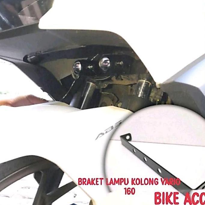 Breket Foglamp Vario 160 Braket Lampu D2 Laser Vario 160