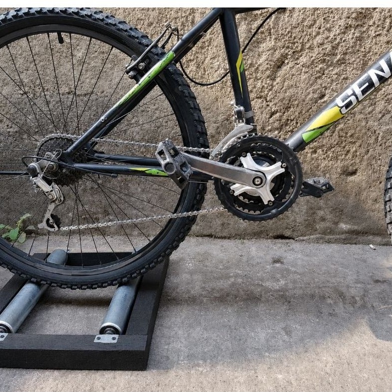 Sepeda Trainer Indoor MTB, bike roller, roller sepeda
