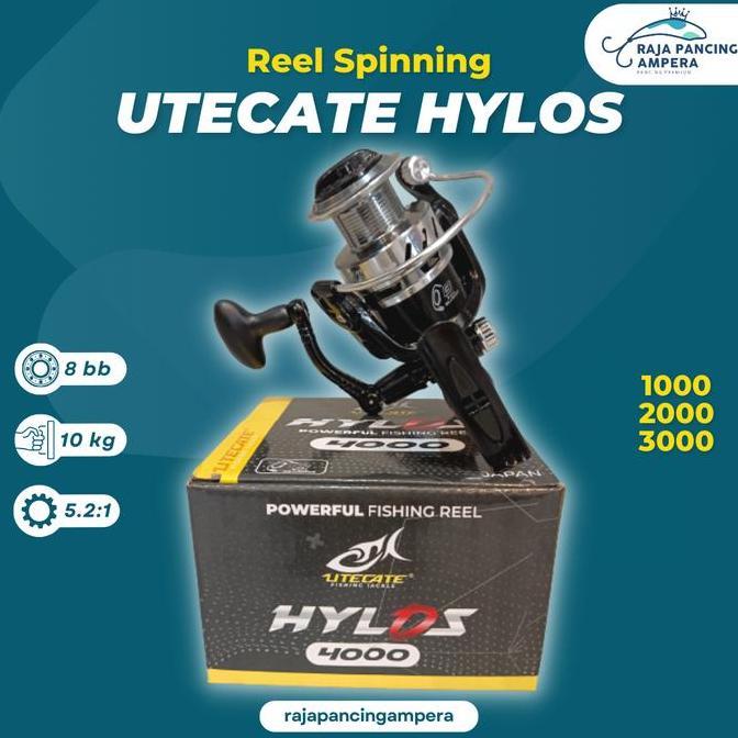 Reel Spinning Utecate Hylos | Kerekan Pancing Besi Murah