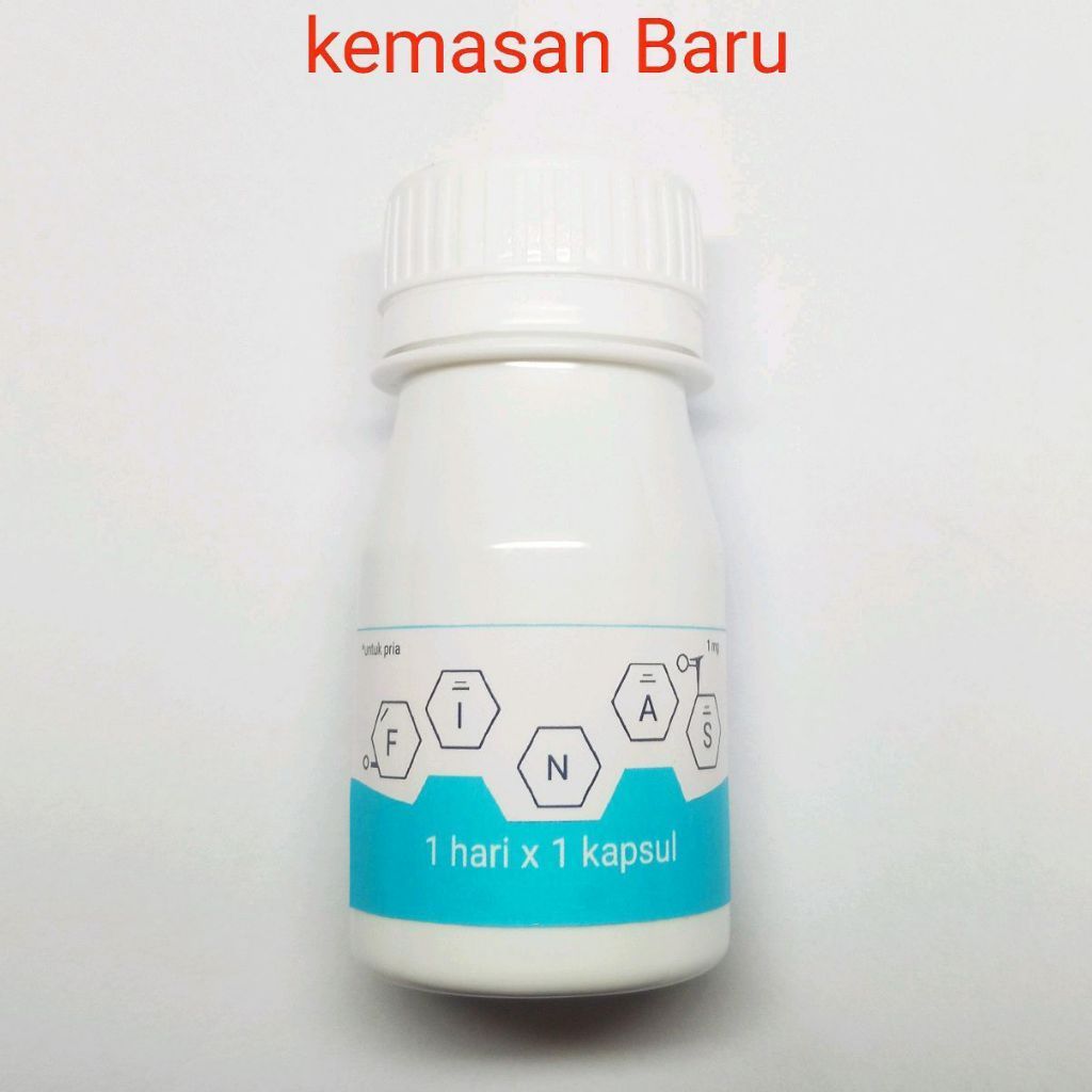 FINASTERIDE 1MG - DHT BLOCKER RAMBUT PRIA - UNTUK RONTOK & KEBOTAKAN - ISI 30 KAPSUL