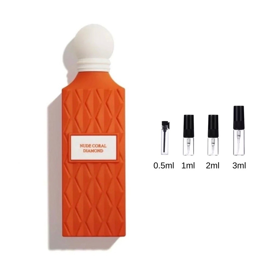 DECANT 0.5m 1ml NUDE CORAL DIAMOND IBRAQ DIAMOND COLLECTION