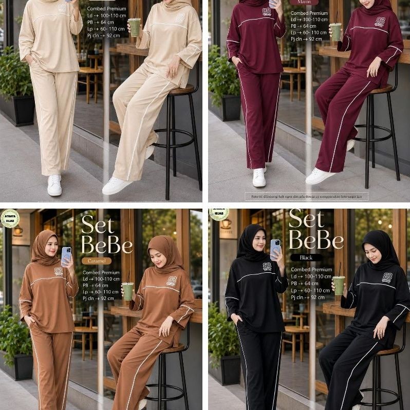 Set Cel kaos combed|Bebe set|