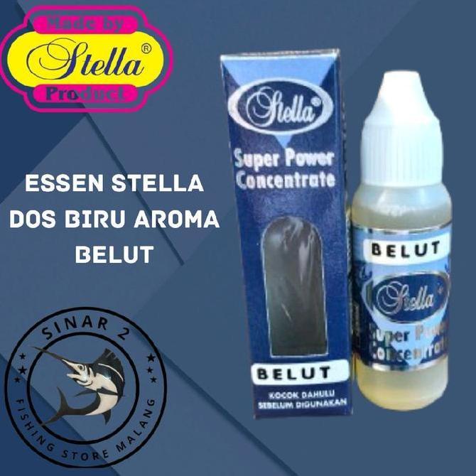Essen Stella Aroma Belut Kemasan dos biru Premium 30 ml