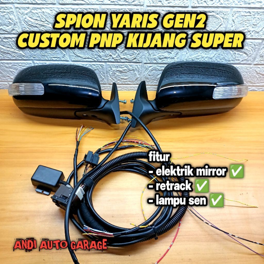 SPION KIJANG SUPER CUSTOM YARIS RETRACK