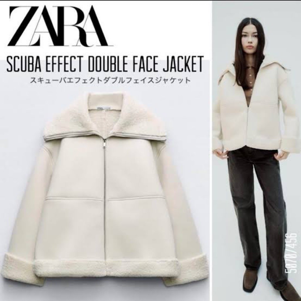 Jaket Coat Zara Wanita original