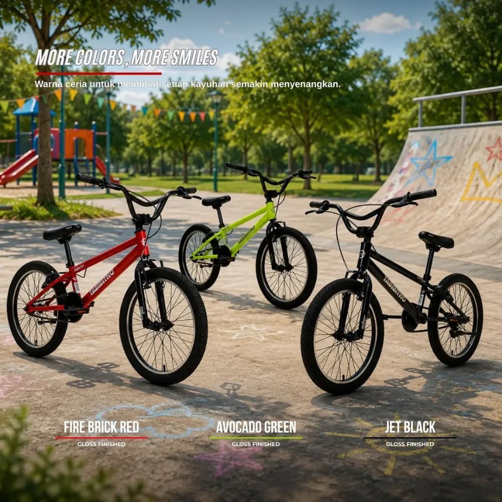 SEPEDA BMX 20 Tabibitho Rowdy