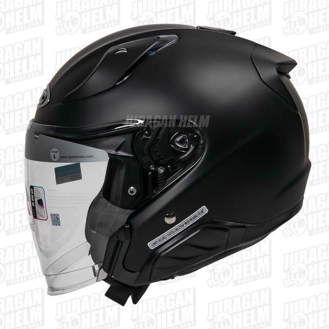HJC RPHA31 MATTE BLACK HALF FACE