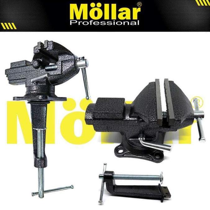 KOLANAME BLITZ 2" Mini Bench Vice - Ragum Meja putar