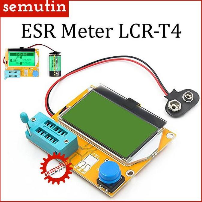 ESR METER LCR-T4 / TRANSISTOR TESTER LCR T4 DIGITAL RCD LED MOSFET ANT79
