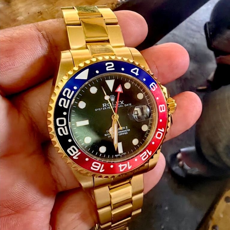 jam rolex second