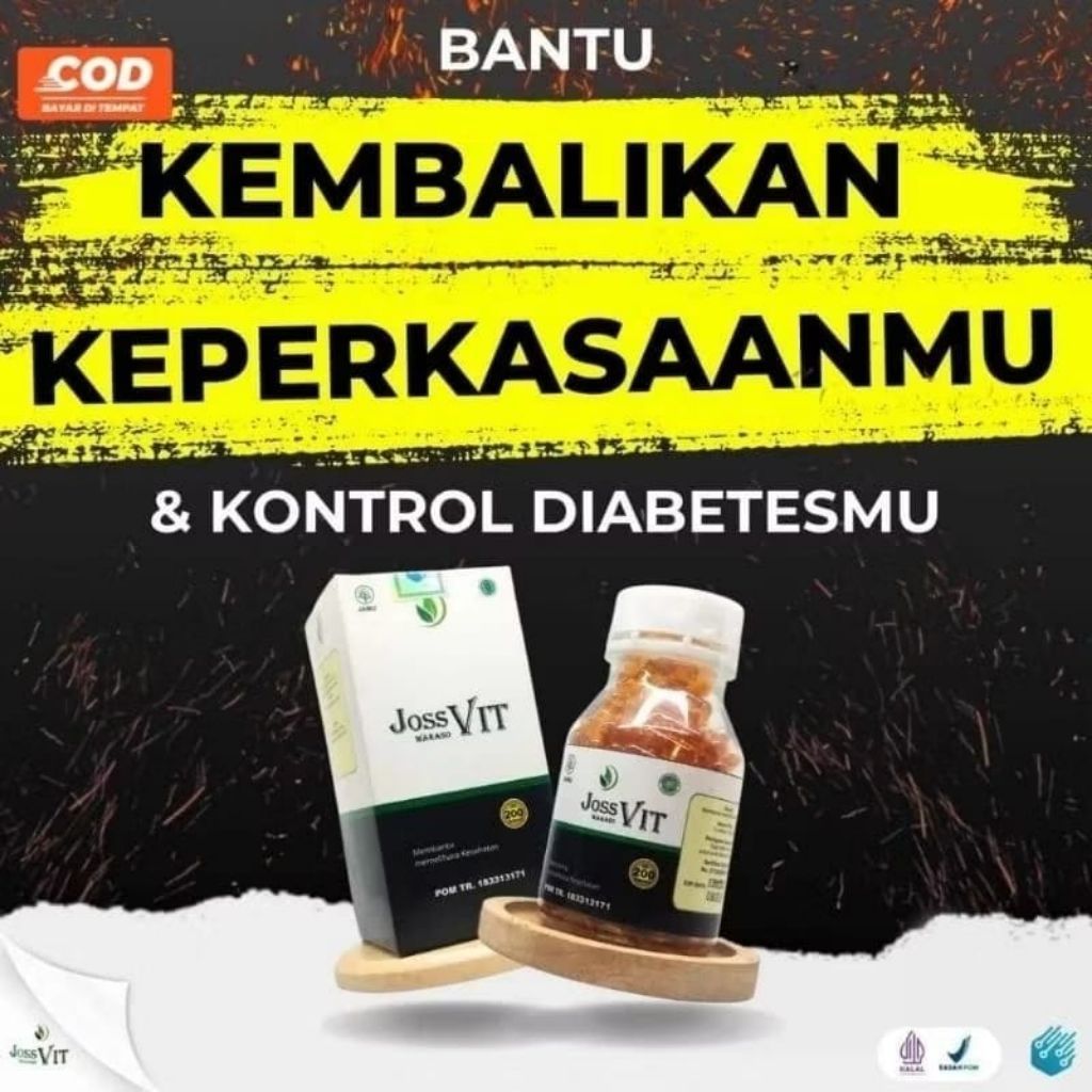 Joss Vit Habbatussauda Ecer 30 Kapsul Bantu Jaga Kesehatan Tubuh
