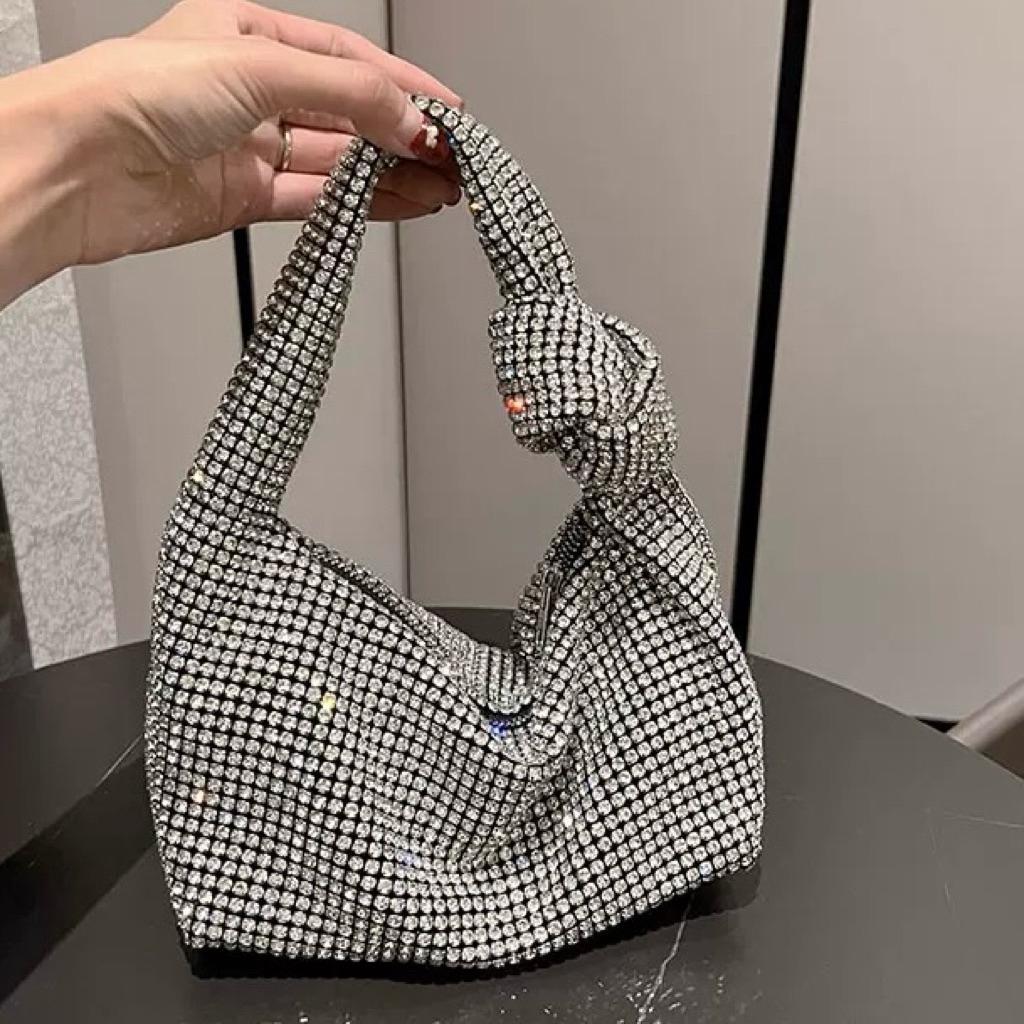 Tas Pesta Wanita Diamond Julius Shoulder Bag Elegan Party Bag Mewah J022