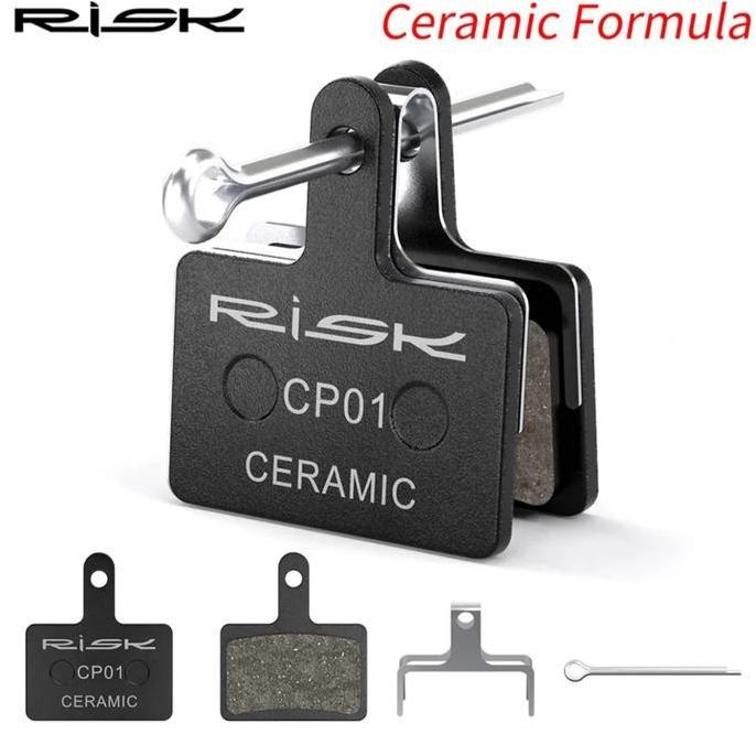Risk Kampas Rem Ceramic Sepeda Brake Pad Shimano Mt200 Mt400 Mt500