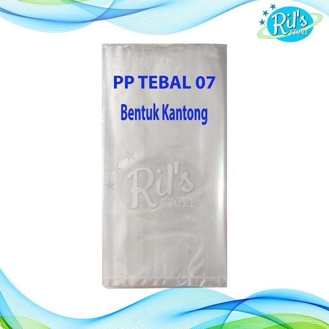 When- Kantong Plastik Pp Tebal 07 / Pp Kaku Bening / 18X5 - 3X35 - 5X45