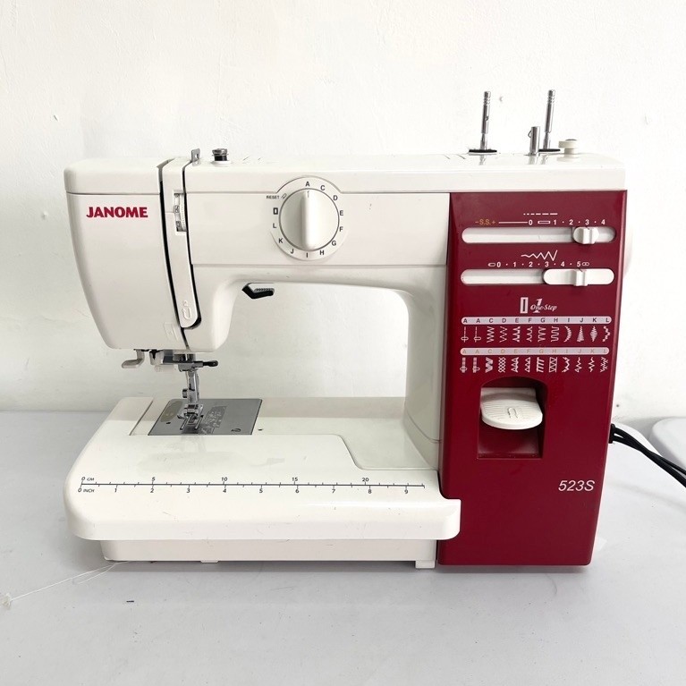 Mesin Jahit HEAVY DUTY Janome 523s Second
