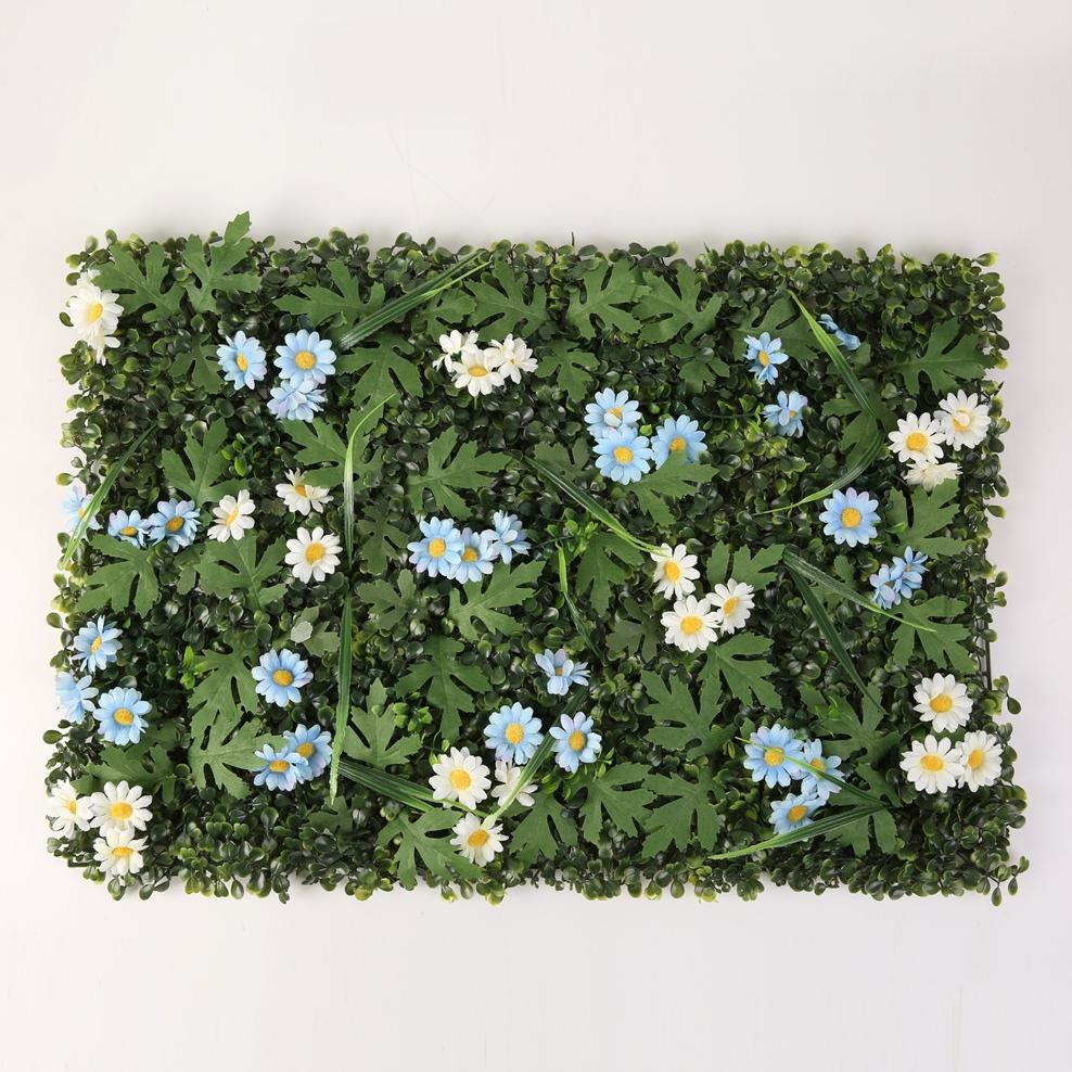 [ QUEEN ] Rumput Dinding Sintetis 40*60Cm Bunga Hias Plastik Premium Hias Taman Backdrop