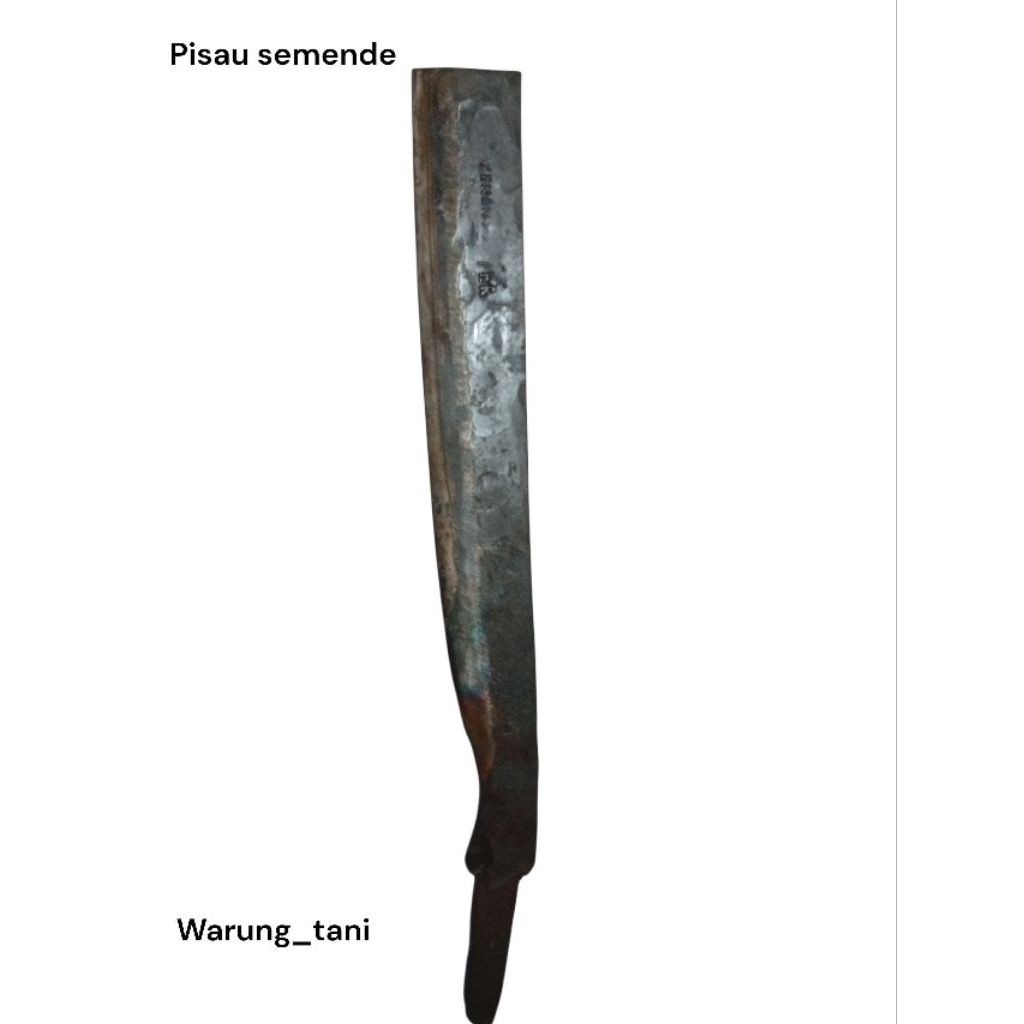 BILAH Pisau Semende Kosongan 43cm Tebal 4-5mm Baja Per Asli Tempa Manual - Bilah Parang Tebas Kebun 