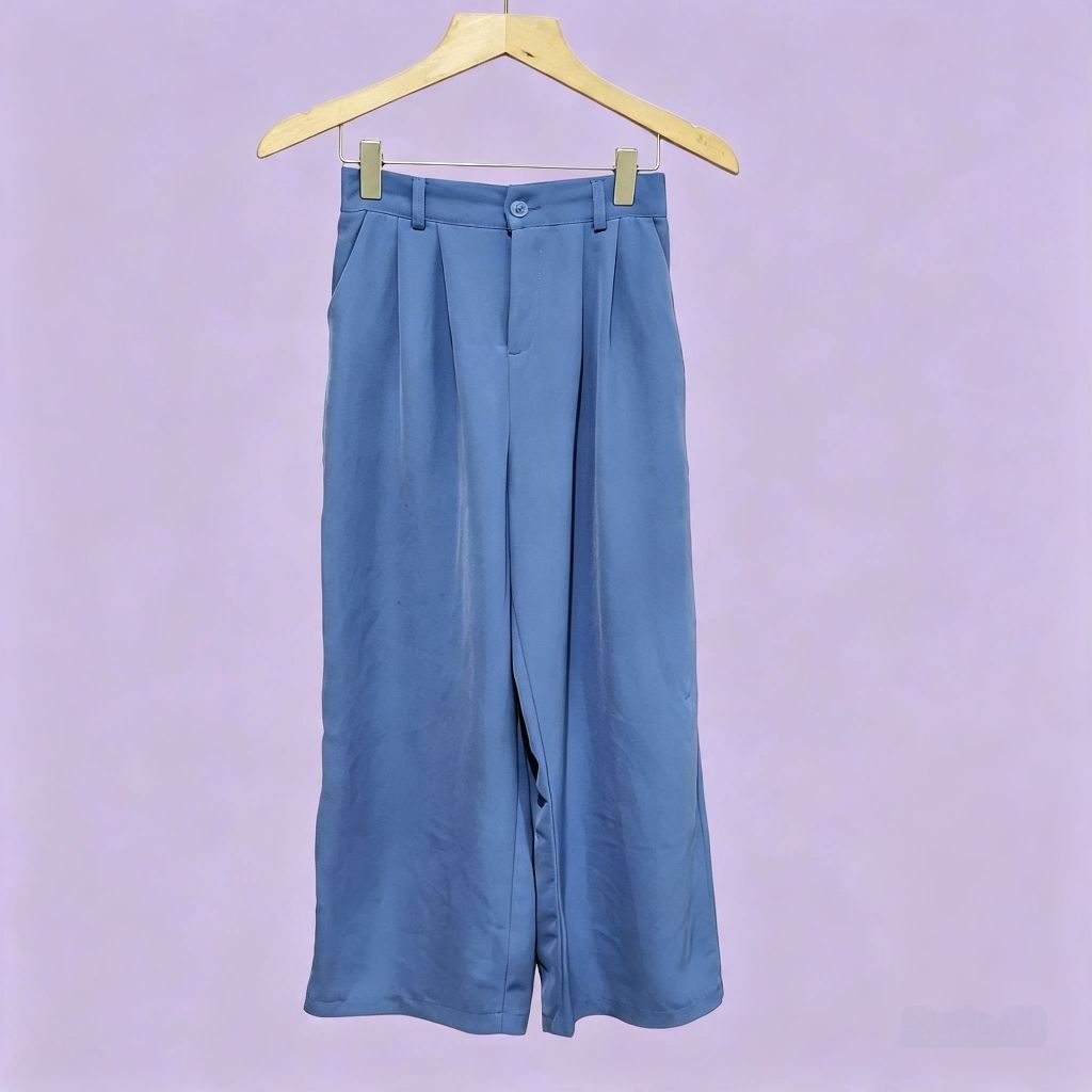 Celana Kulot Biru Langit