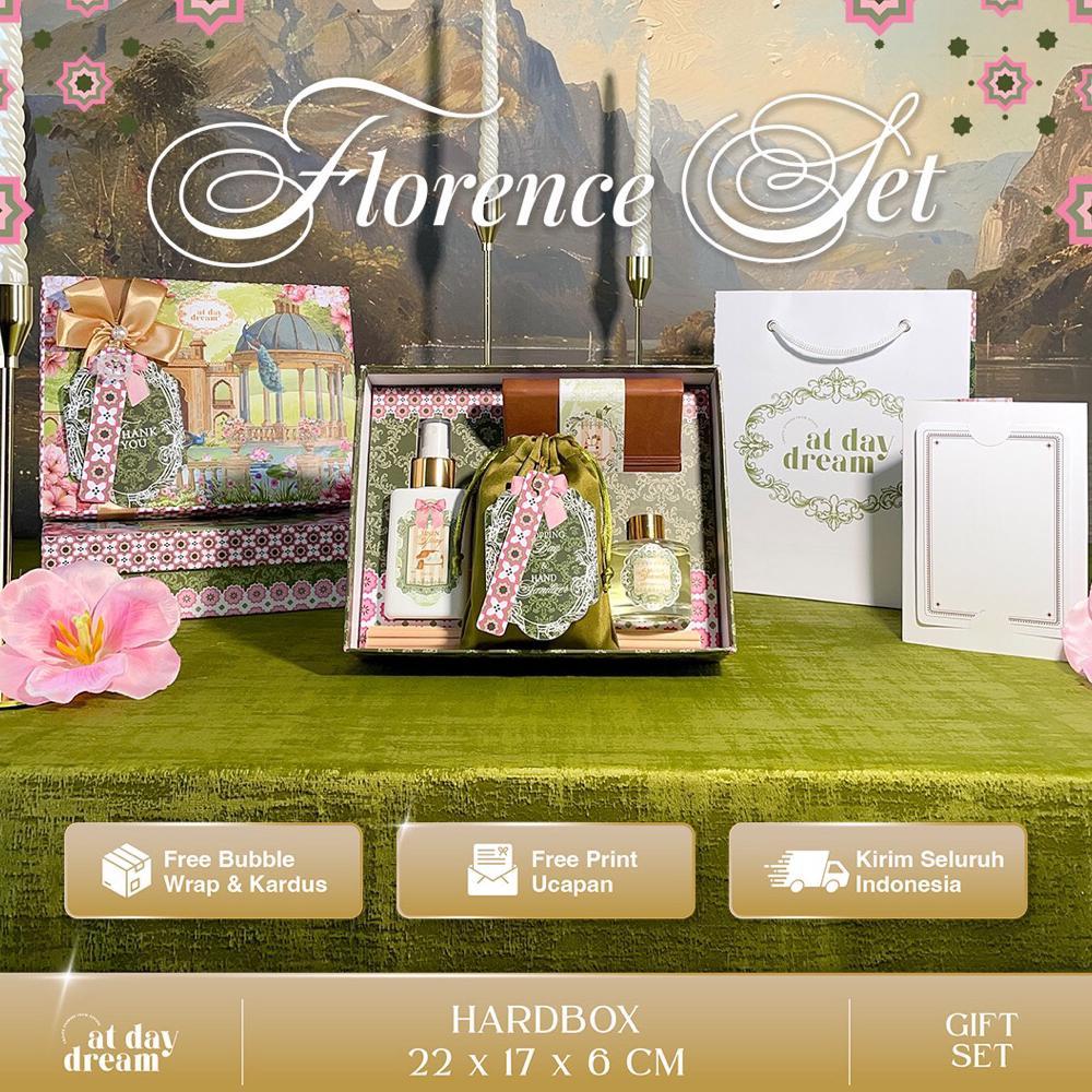FLORENCE Gift Set Hampers Hardbox Souvenir & Gift Wedding Birthday Wisuda - at daydream Diskon