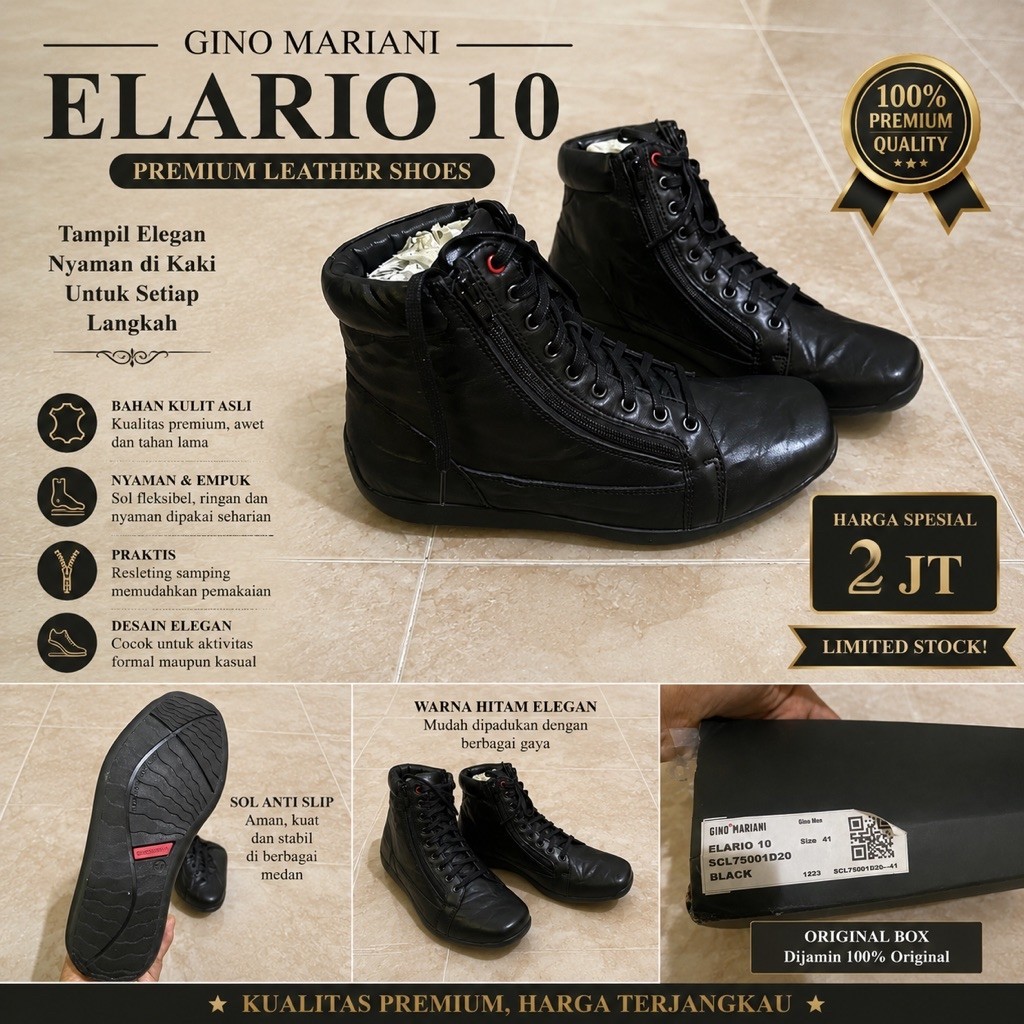 NEW ELARIO 10 GINO MARIANI SIZE 41