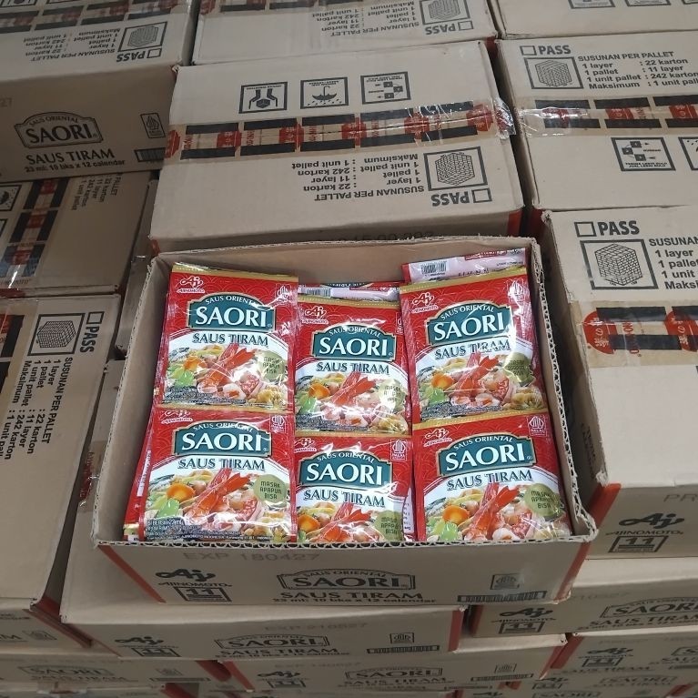 Saus Tiram Saori Renceng (10 Sachet) Saori Saos Tiram / Saori Saus Tiram Sachet