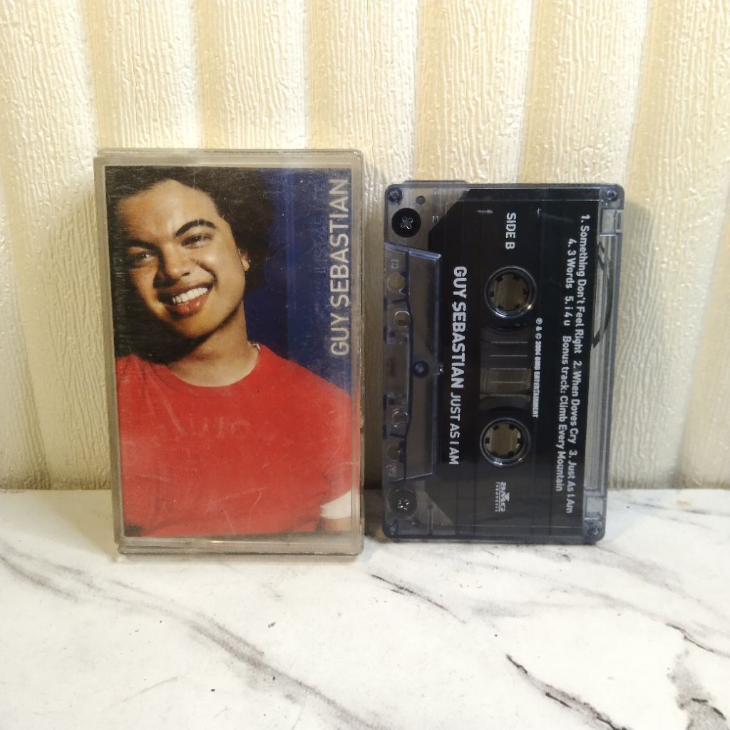 kaset pita Guy Sebastian - Just As I Am
