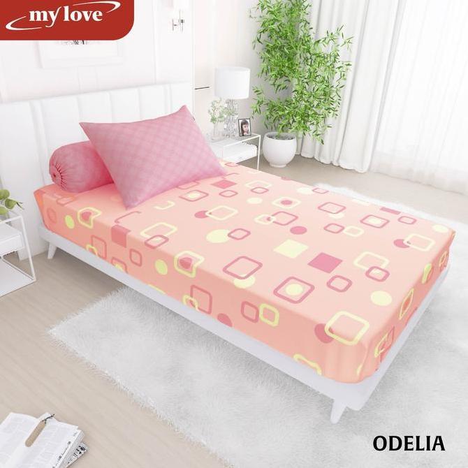 TERBARU - seprai my love 120x200 new motif / sprei 100x200 my love single t30