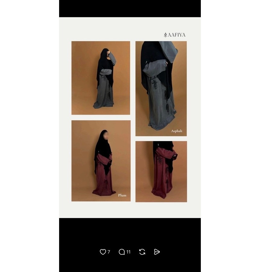 NWT noura aafiya abaya