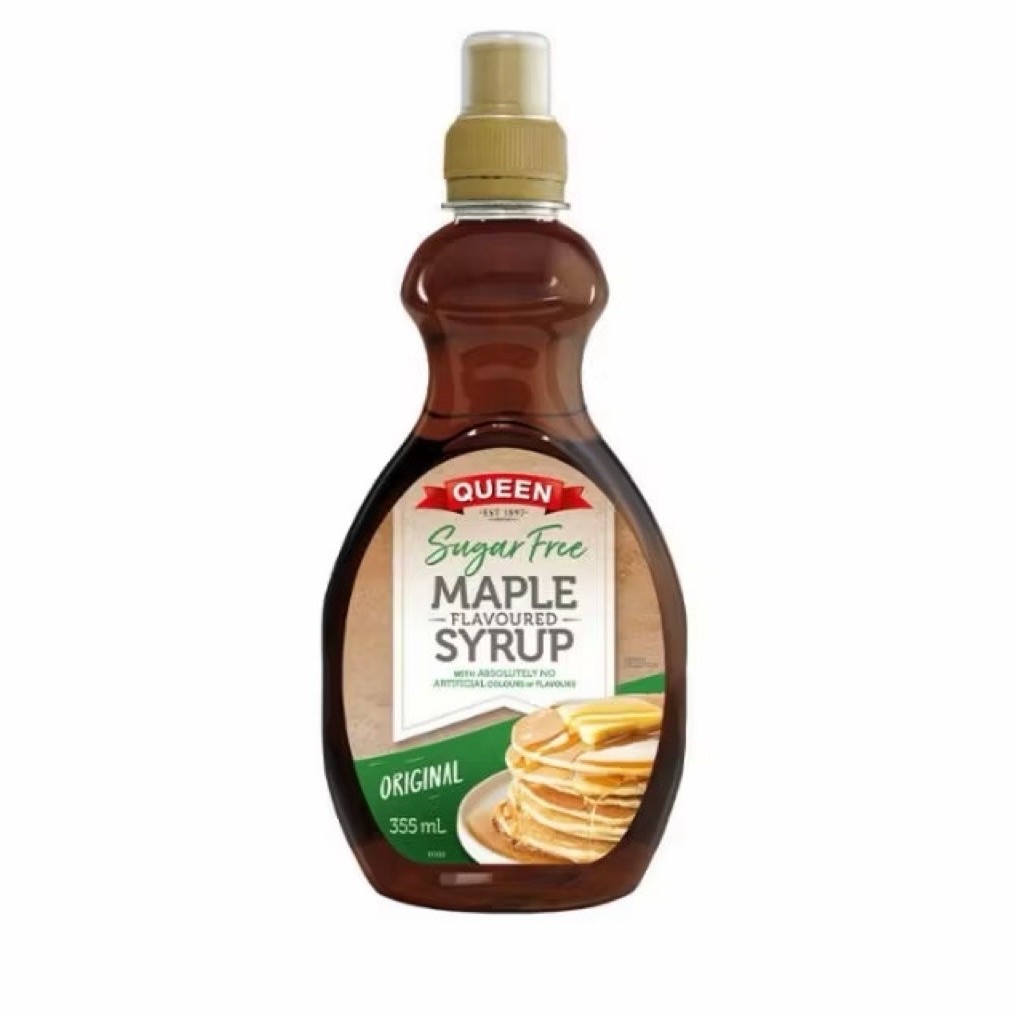 Queen Maple Syrup Original Sugar Free 355ml – Sirup Maple Bebas Gula