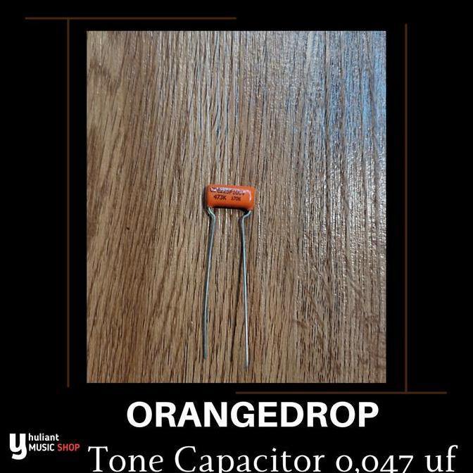 CAPACITOR ORANGE DROP VINTAGE TONE 0,047 UF FREE ONGKIR
