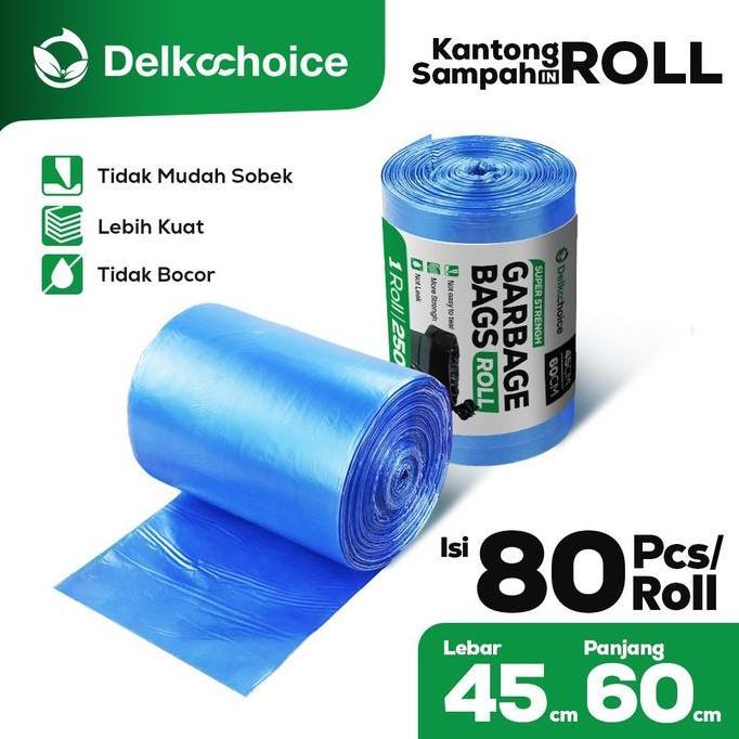 Promo PLASTIK SAMPAH | TRASH BAG GARBAGE BAG | KANTONG SAMPAH | KRESEK SAMPAH HITAM PACK ROLL TERMUR