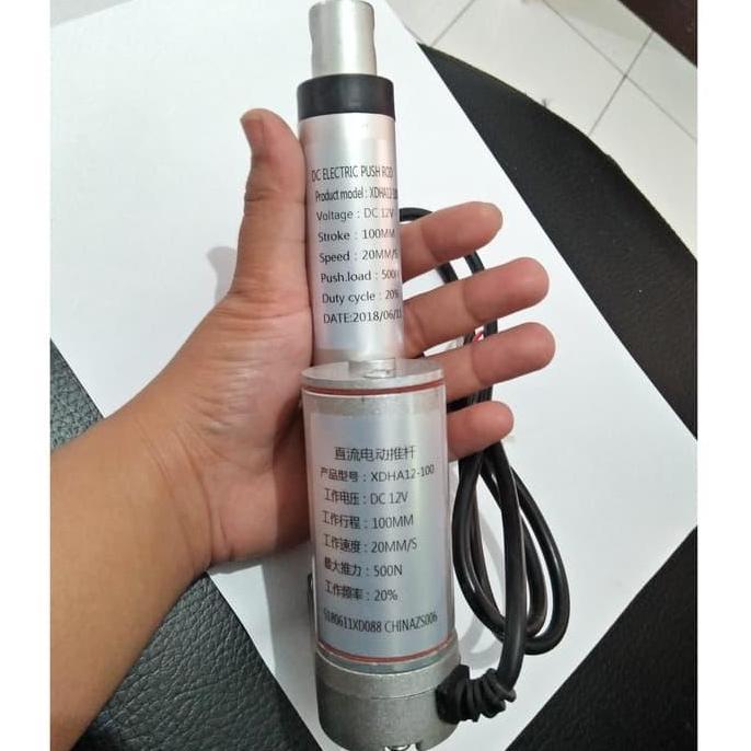 Motor Actuator 100Mm 12V 500N 20Mm/S 10Cm Motor Linear Aktuator