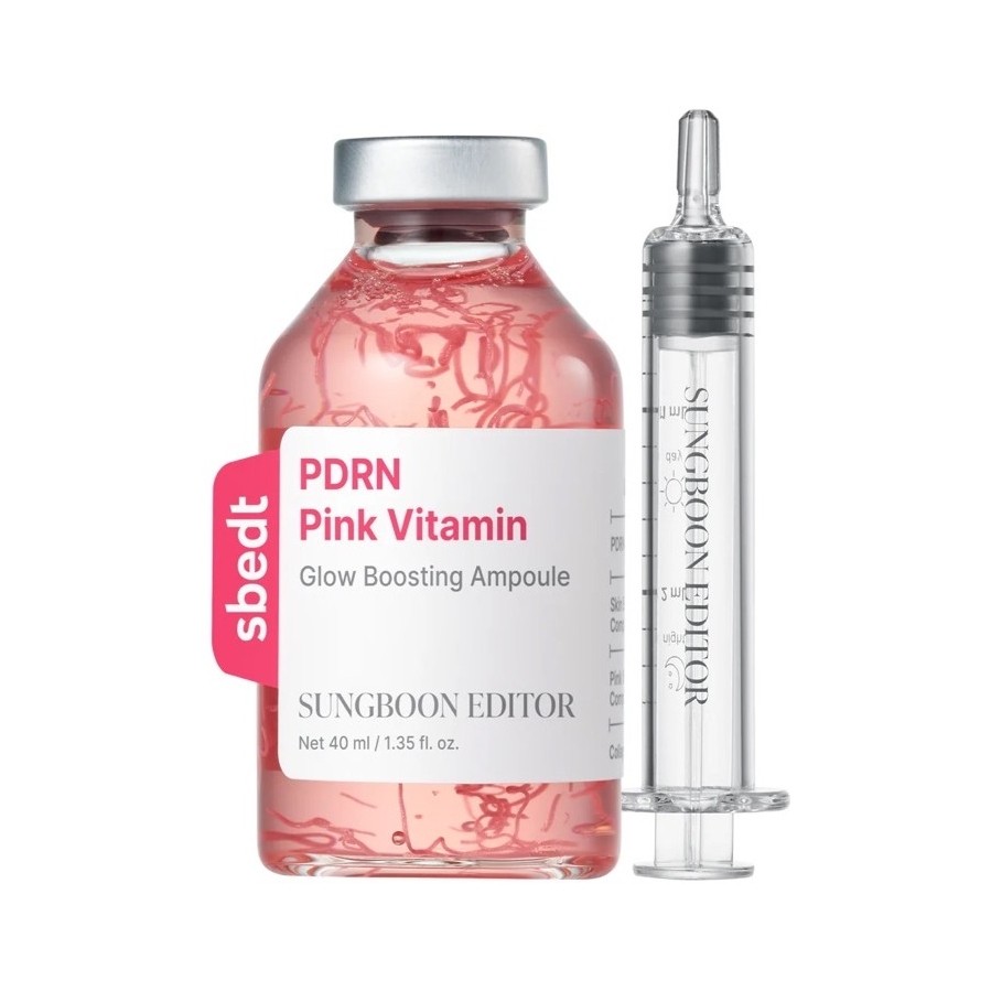 Sungboon Editor Collagen Peptide Pink PDRN Glow Intensive Ampoule
