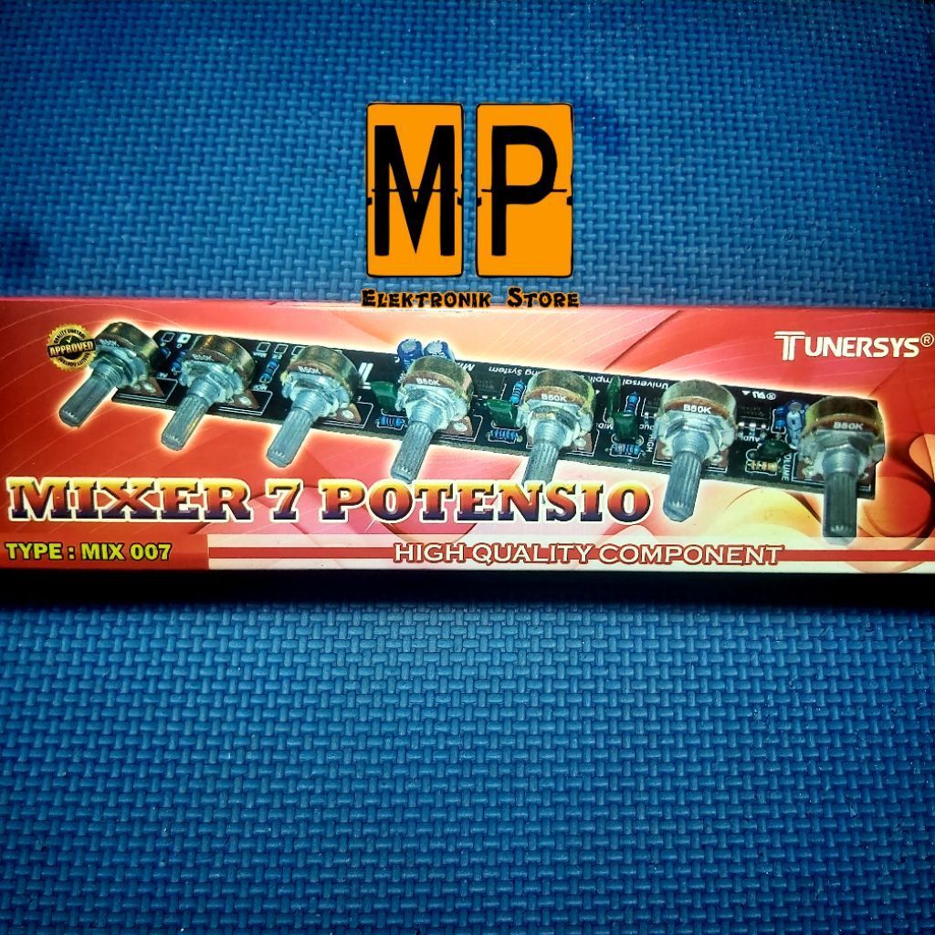 Kit modul mixer 7 potensio (Tunersys) mix 007