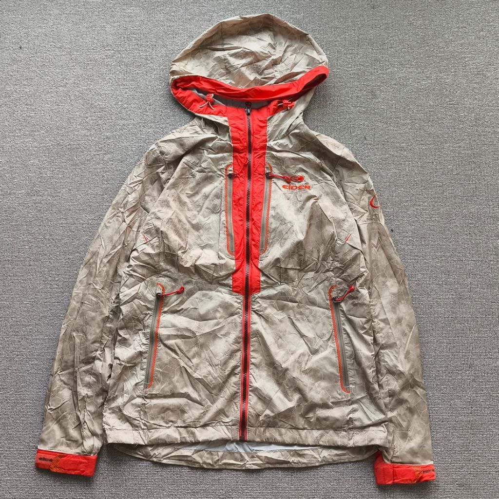 EIDER OUTDOOR WATERPROOF GORPCORE MOTIF HIKING JACKET SZ M