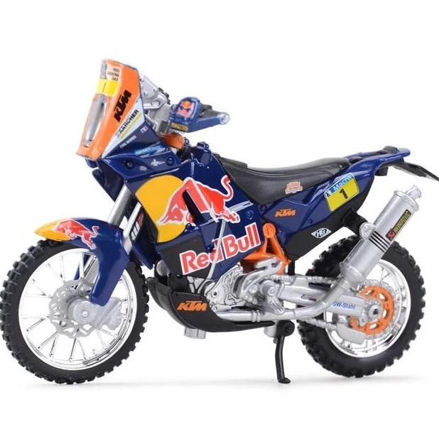 Bburago Diecast Motorcycle 1:18 Scale KTM 450 Rally Dakar Rally