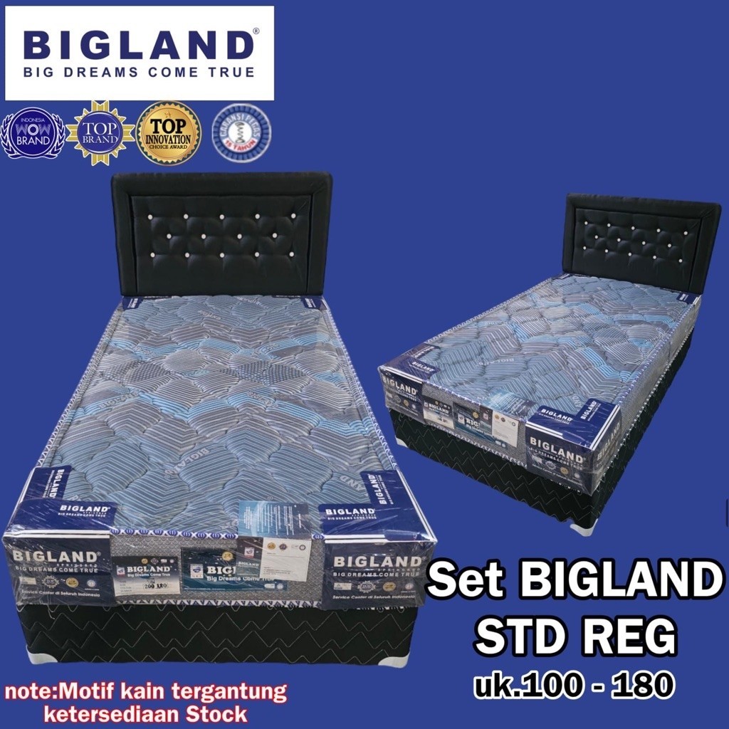 springbed BIGLAND ukuran 160 garansi 15 tahun