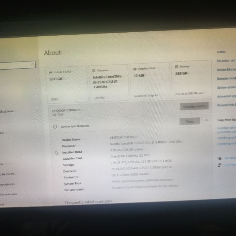 pc intel core i3-3470