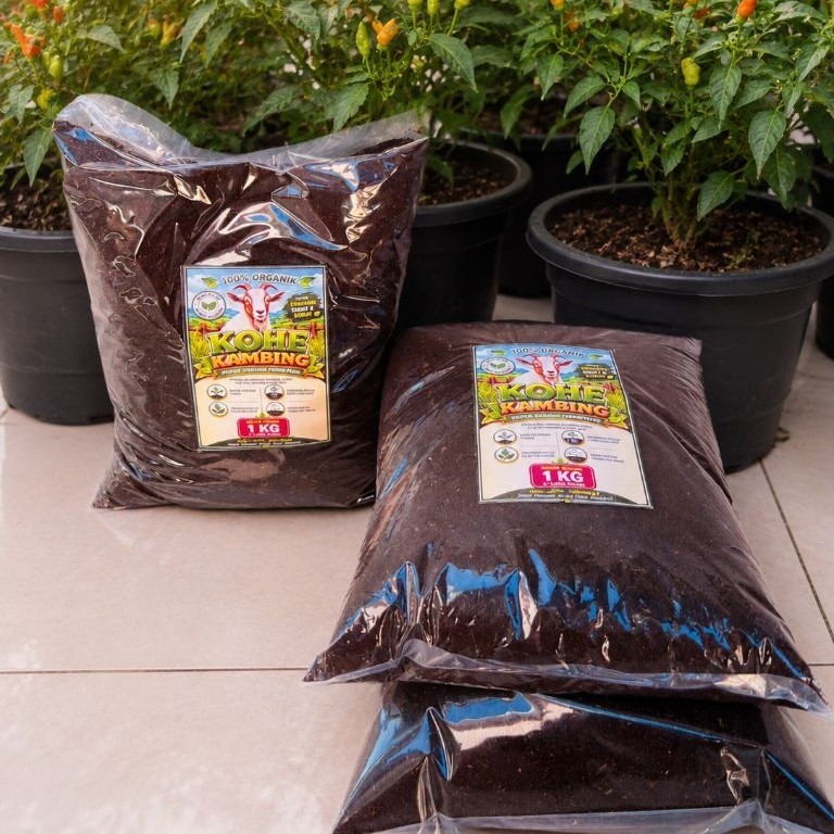 KOHE KAMBING FERMENTASI 1 KG HALUS