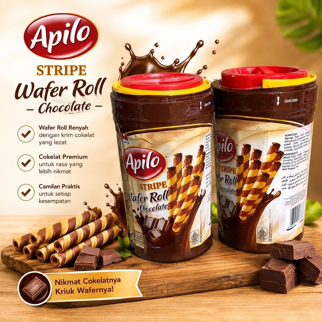 Cho Cho Wafer Roll Astor Apillo Wafer Roll Toples