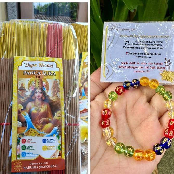 Dupa Panca Aura Booster Rjeki Wangi Khas Bali Gaharu Cendana Lotus Jasmine Buah