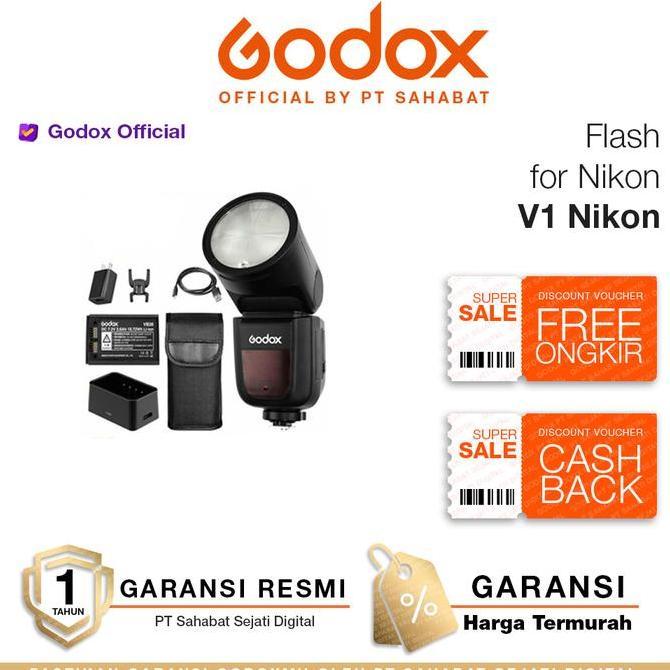Godox V1 Flash for Nikon / Godox V1 / Godox V1 Nikon