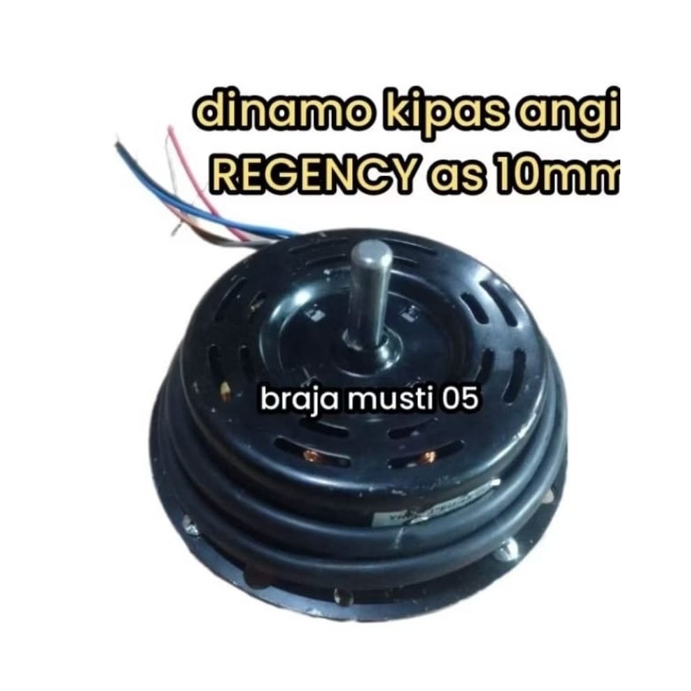 Dinamo kipas angin REGENCY 18inch as 10mm