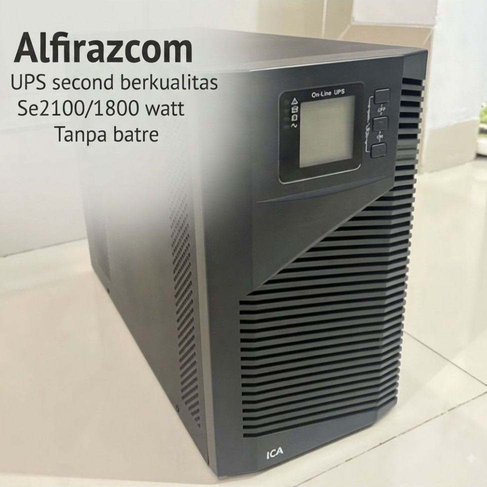 UPS Bekas kosongan ICA  Online SE-2100 2000VA 1800W SineWave