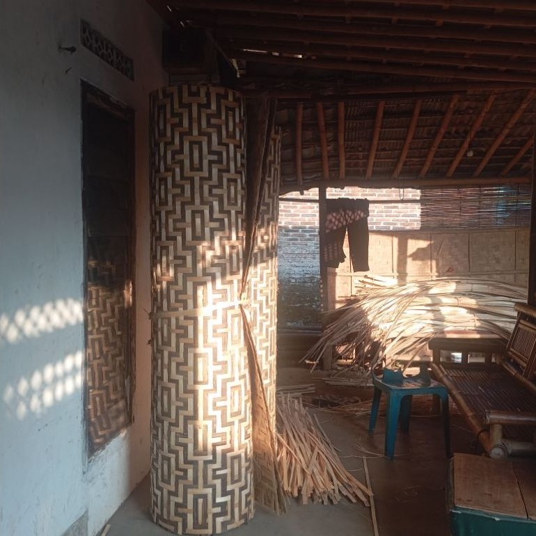 Tabag Gedeg anyaman bambu