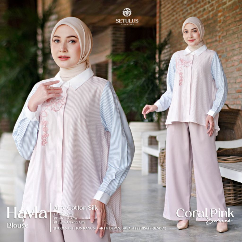 [NEW] TUNIK HAVLA BY TULUS SIGNATUR // MEICA SET #5 #6 BY MARSELLA // FASHION MUSLIM KEKINIAN